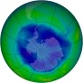 Antarctic Ozone 2001-08-29